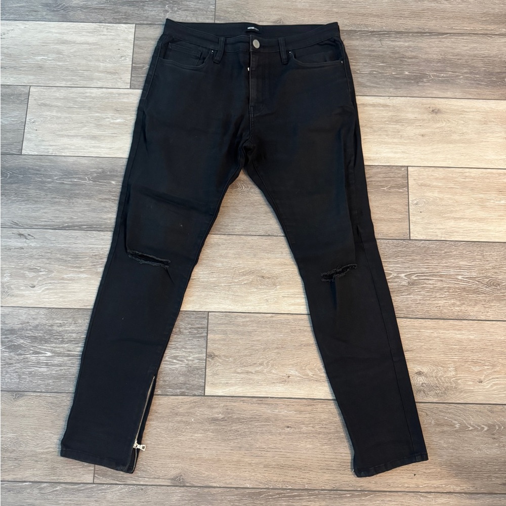Nova Men's Black Jeans